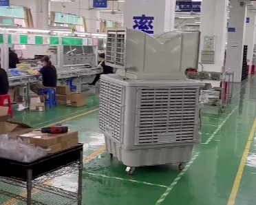 雙面冷風(fēng)機在電子廠